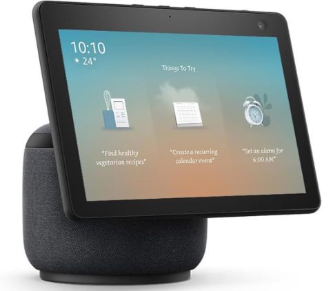 Echo Show 10 (3rd Gen) | HD Smart Display with Premium Sound, Motion and Alexa