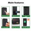 RAYKUBE K20 Biometric Fingerprint Door Lock Electronic Door Lock