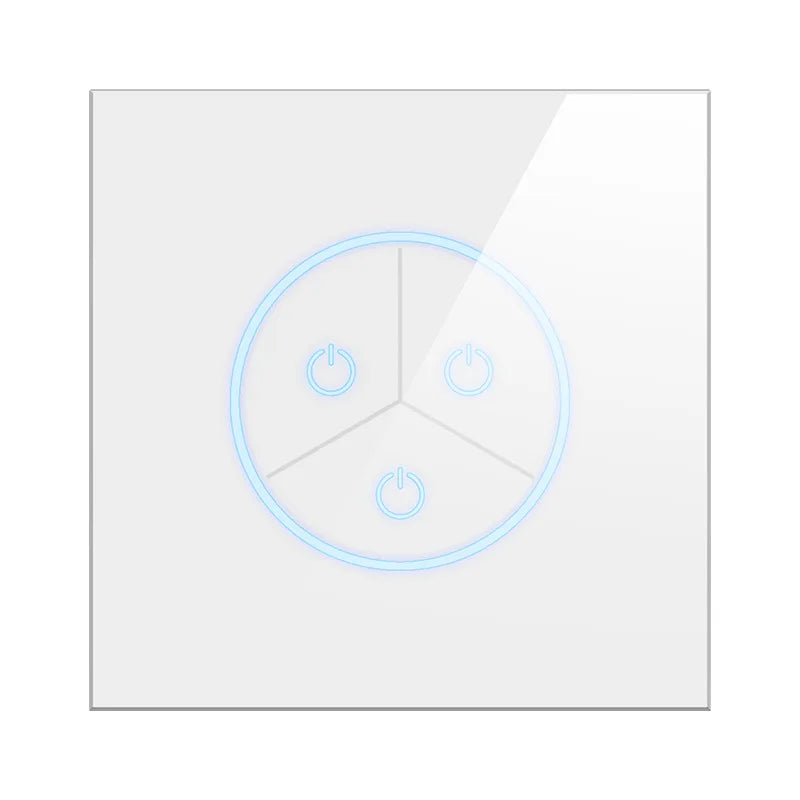 Smart WIFI Bluetooth Switch 10A 1/2/3Gang Light Switch