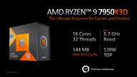 Origina New AMD Ryzen 7 Socket AM5 Gaming Desktop CPU Processors With Integrated Graphics Boxed