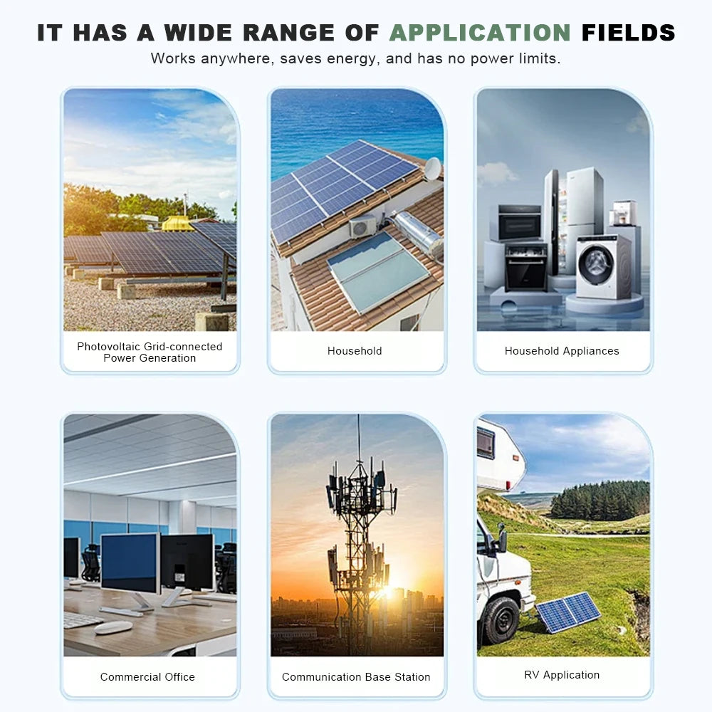 SMARAAD Hybrid Solar Inverter 3.6KW MPPT Pure Sine Inverter 24V 220Vac