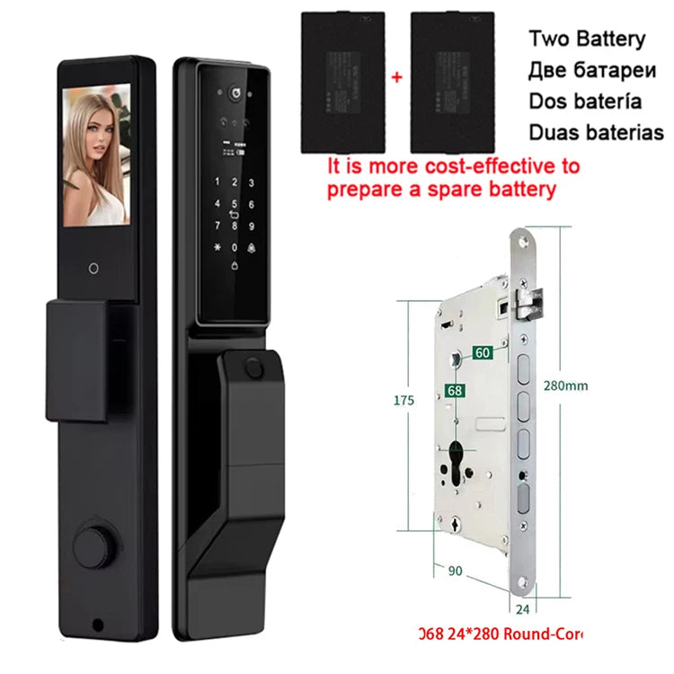 Alexa voice control smart door lock