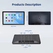 Wall-mounted 10.1-inch commercial tablet capacitive touch screen smart home monitoring camera