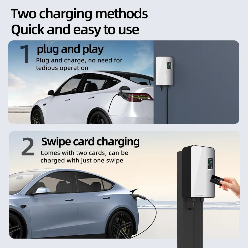 ROMADA 32A 22KW EV Charging Station Wallbox Car Charger