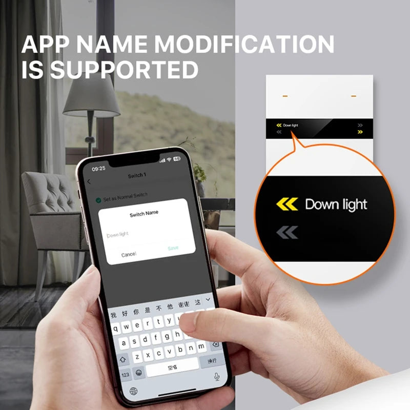 Tuya Zigbee Smart Scene Switch Lighting