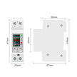 TUYA WIFI LCD Screen Smart Circuit Breaker