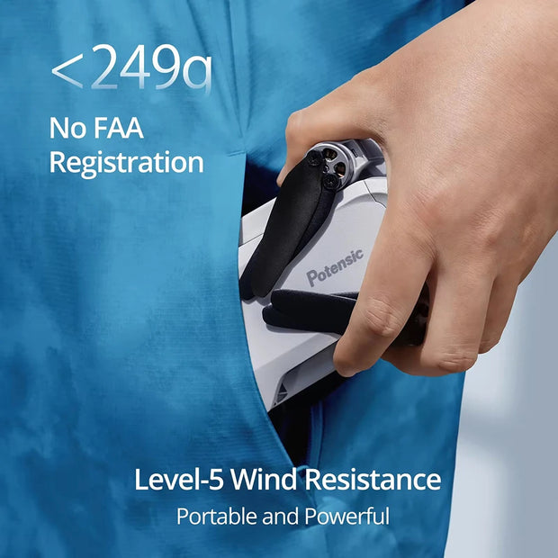 Potensic ATOM SE GPS Drone Single Axis Gimbal 4K HD Camera