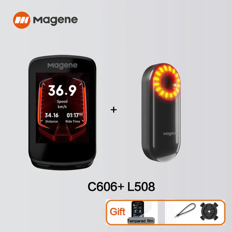 Magene GPS Bike Computer C606 Navigation Speedometer