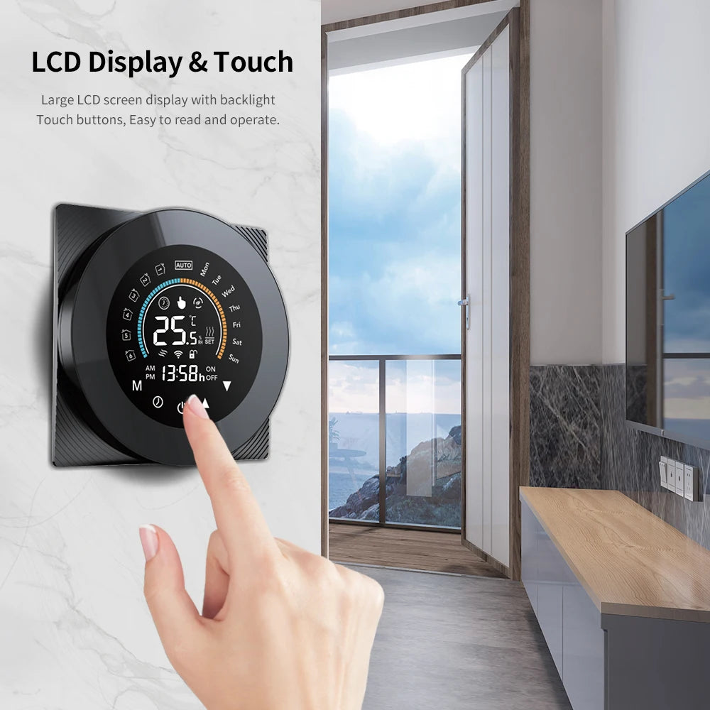 Tuya Wifi Thermostat Electric  Digital Touch Temperature Control