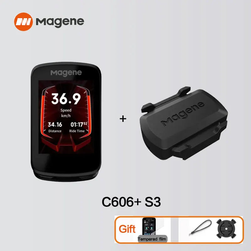 Magene GPS Bike Computer C606 Navigation Speedometer