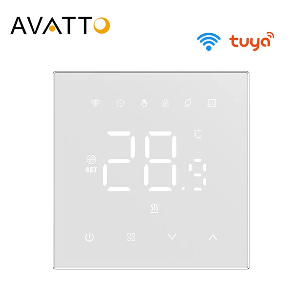 AVATTO Tuya Smartlife HD LED WiFi Thermostat Controller