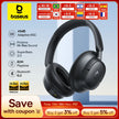 Baseus EH10 NC ANC Wireless Headphones 45dB Adaptive Hybrid Noise Cancelling Headsets