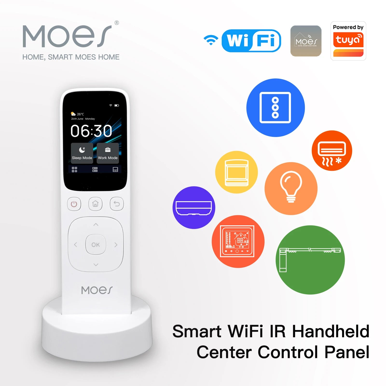 MOES Wifi Tuya Smart Central Remote Controller
