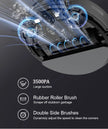 Robot Vacuum Cleaner Combo Mop,3500PA Suction Robotic,WiFi/Voice Control,Auto-Recharge