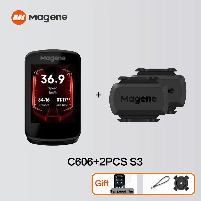 Magene GPS Bike Computer C606 Navigation Speedometer