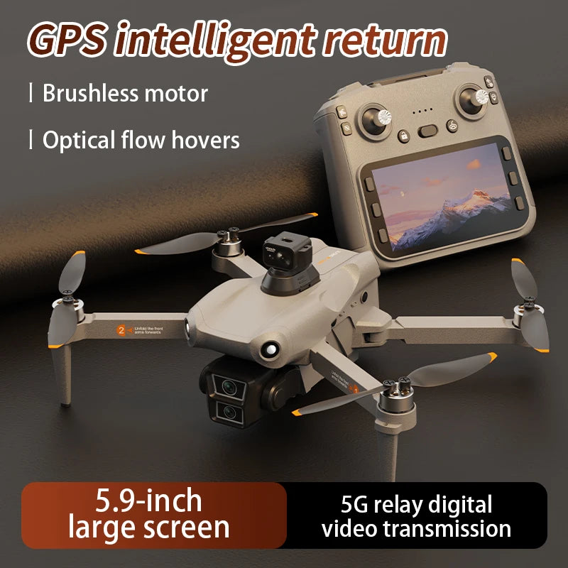 Professional L300 MAX 4K HD drone with large color screen