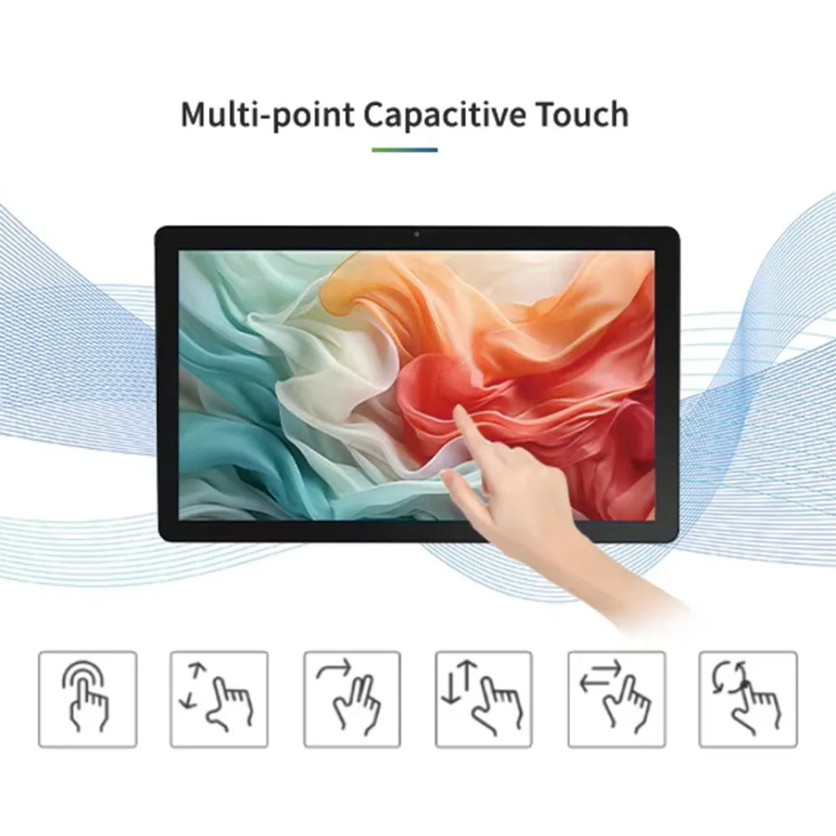 Wall-mounted 10.1-inch commercial tablet capacitive touch screen smart home monitoring camera