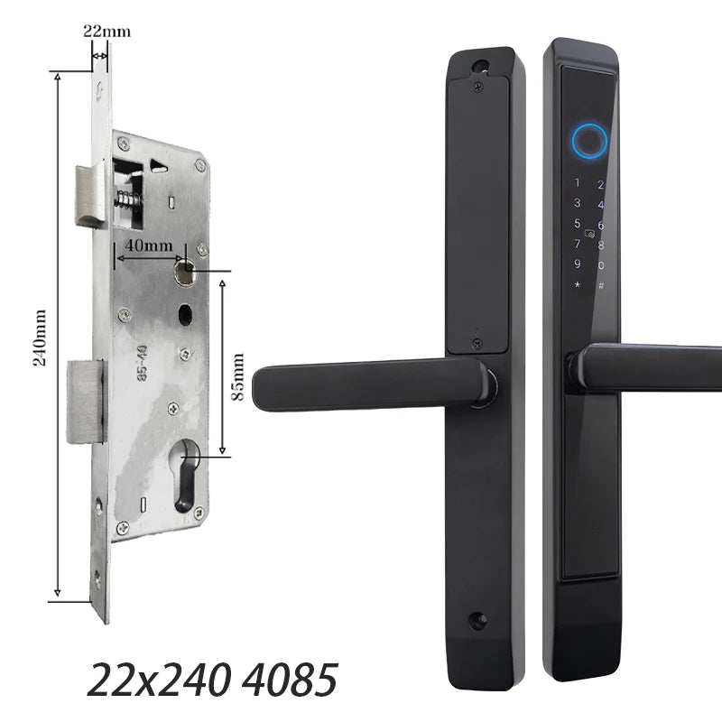TTlock IP66 Waterproof Sliding Door Lock