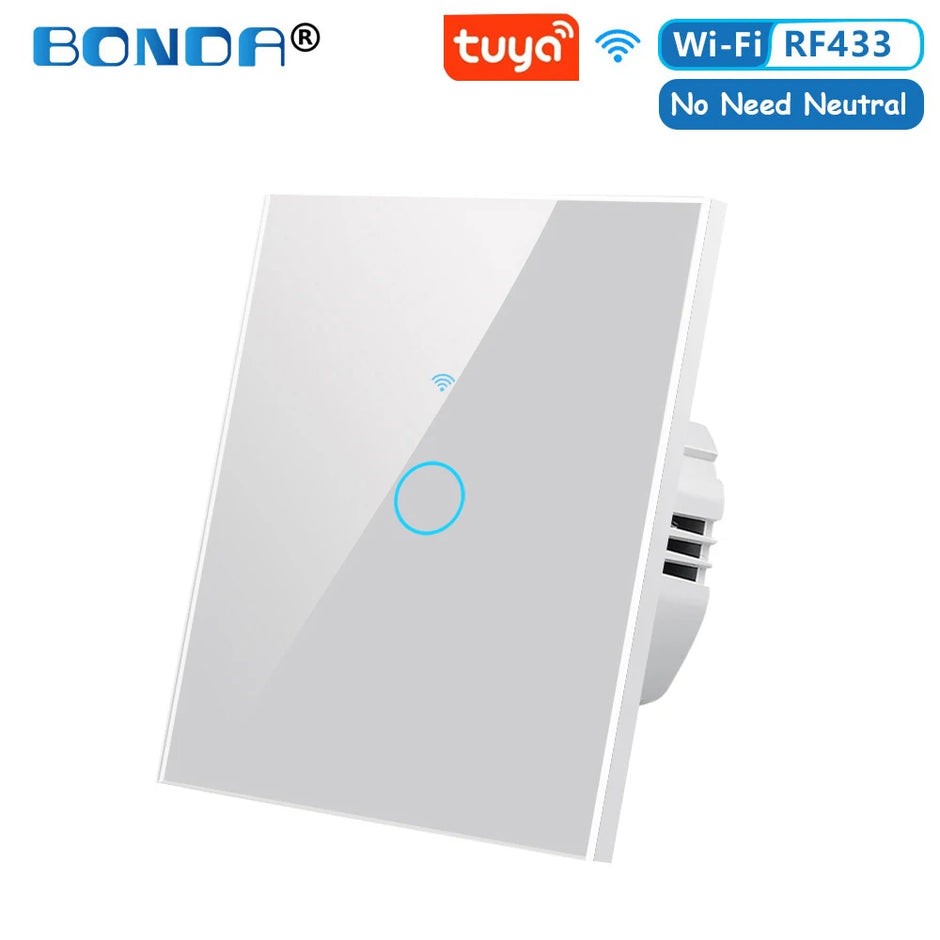 BONDA Smart Switch Wifi RF433 No Neutral