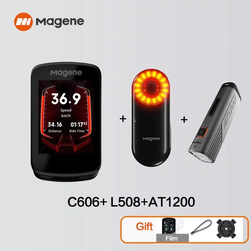 Magene GPS Bike Computer C606 Navigation Speedometer