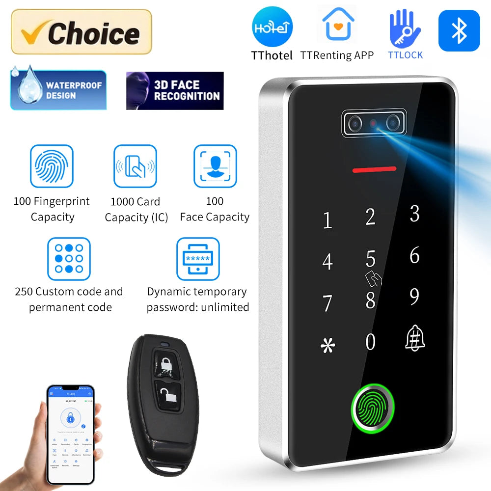 TTlock TThotel App Biometric