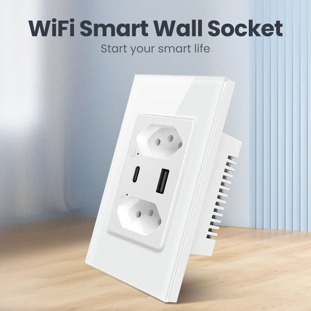AVATTO WiFi/Zigbee Smart Wall Socket