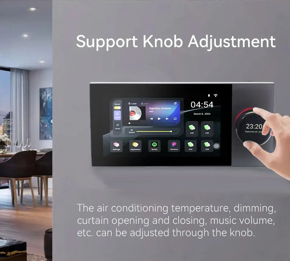 7 Inch Android 11 Alexa Voice Tuya Smart Home Control Panel