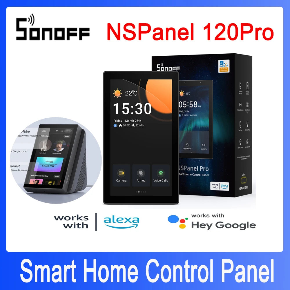 SONOFF NSPanel Pro 120/86 Smart Home Control Panel