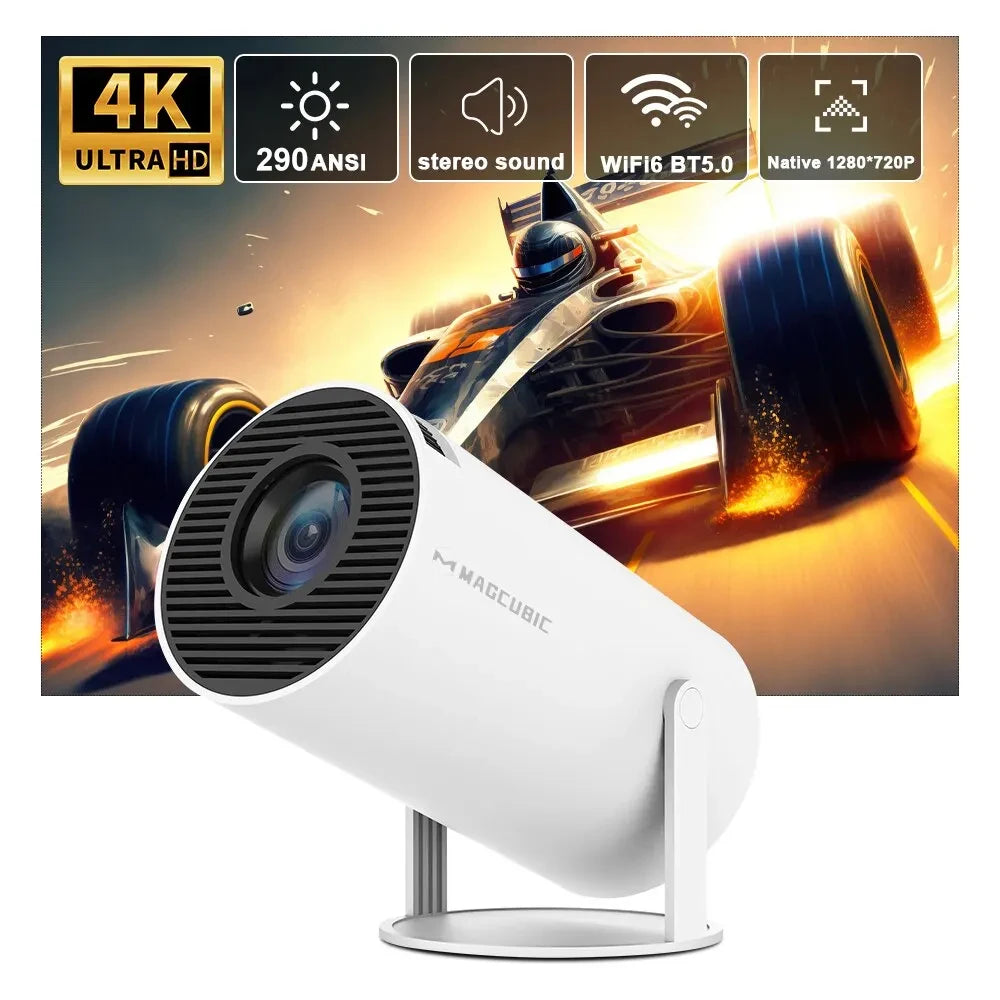 Magcubic Projector HY300 Pro 4K Android 11 Home Cinema Outdoor Projetor