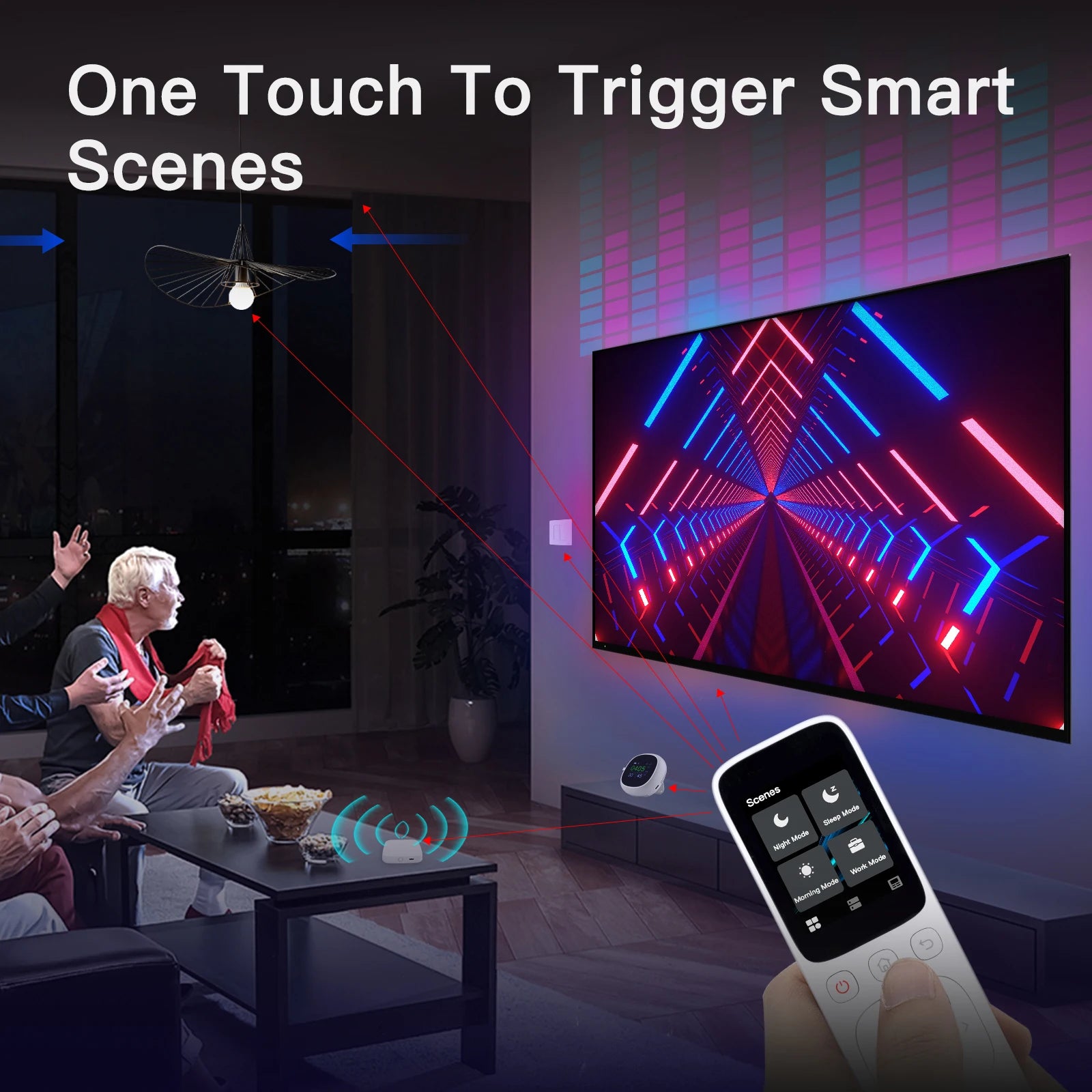 MOES Wifi Tuya Smart Central Remote Controller