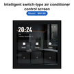 Smart Zigbee Thermostat - LED Touch Screen Climate Control for Heating, Cooling & Water Systems