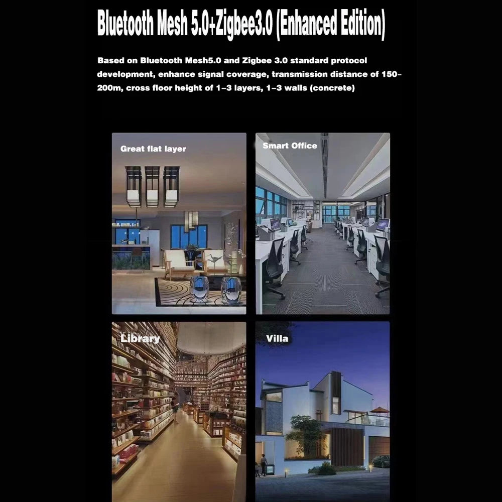 Tuya  Zigbee Hub X5/ Bluetooth 5.0 2-in-1 Gateway Smart Life