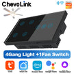 Wifi Smart Tuya Light 4 Gang Switch