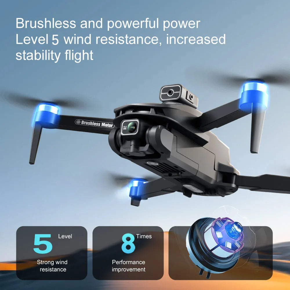 V168 PRO Drone 8K 5G GPS Professional HD Aerial Photography Dual Camera