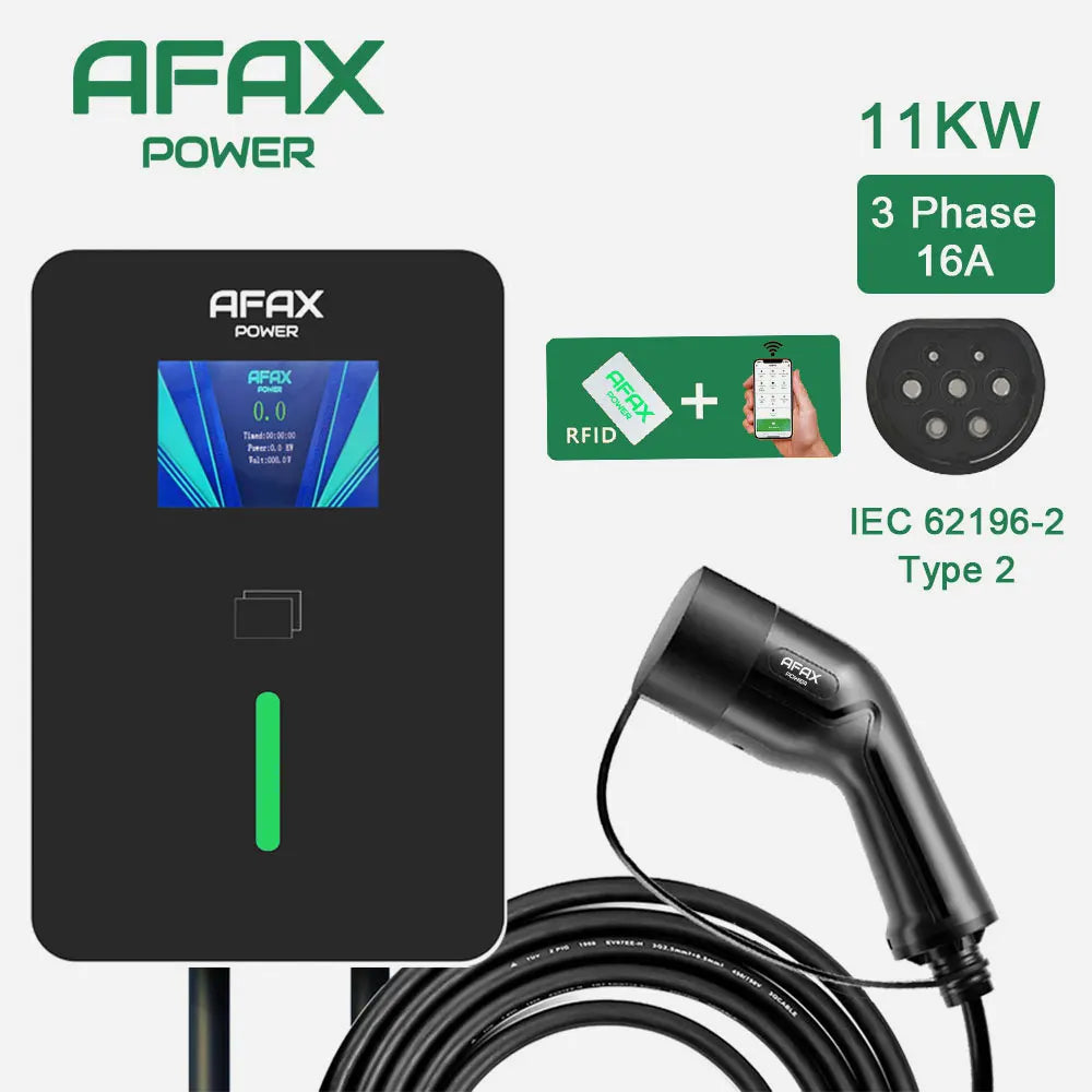 Home Smart Wallbox 7kw 11kw 22kw AC Charger