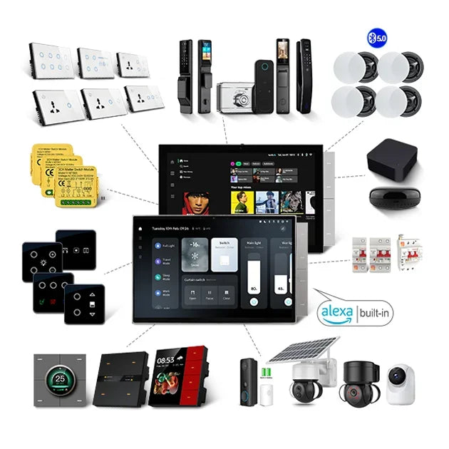 New Arriving Tuya Smart Switch 10 Inch Tuya Smart Home