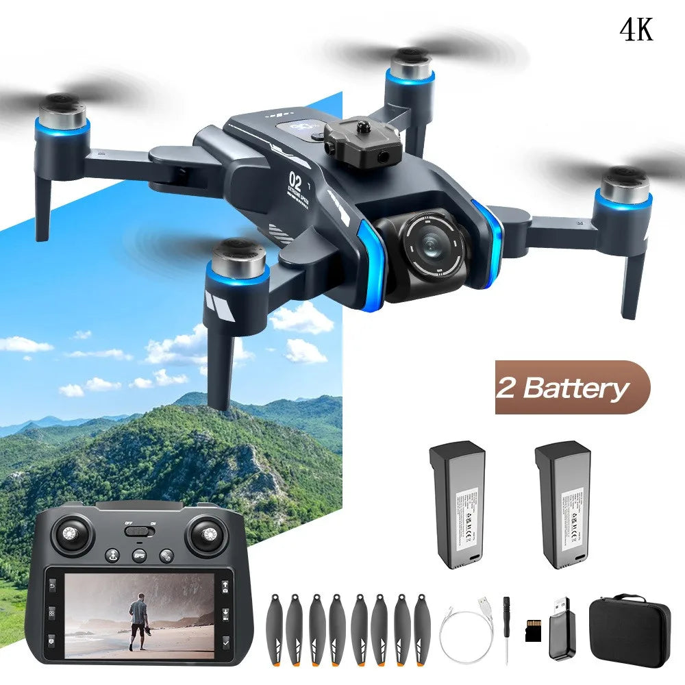 8K Brushless Obstacle Avoidance WIFI FPV RC Drone 8K Aerial Camera