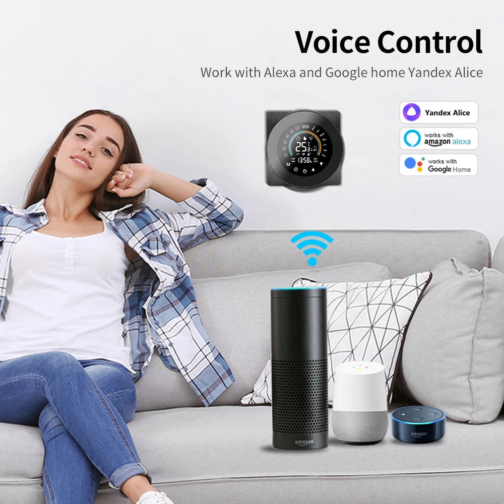 Tuya Wifi Thermostat Electric  Digital Touch Temperature Control