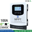 MPPT 100A 80A 230VDC  Solar Charge Controller
