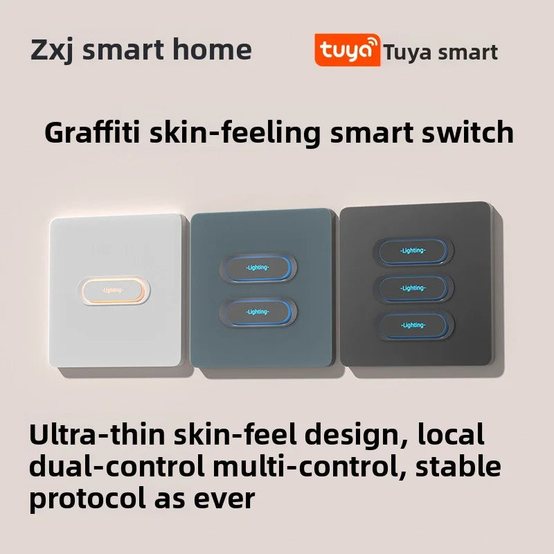 Tuya Intelligent Button Smart Switch Zigbee Dual Control