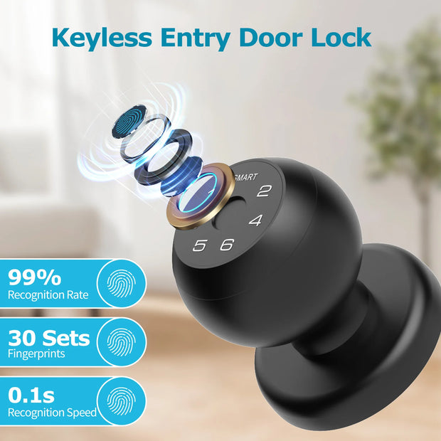 Viladepot Smart Lock Fingerprint Door Lock App