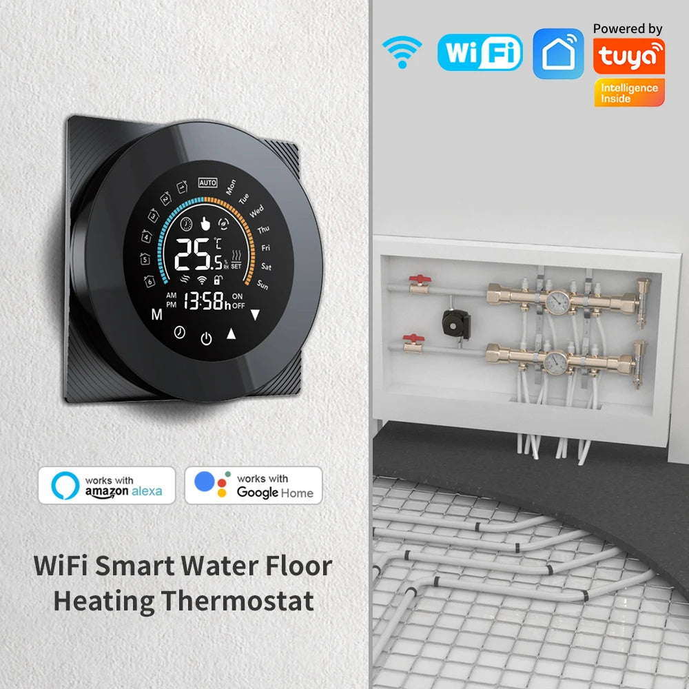 Tuya Wifi Thermostat Electric  Digital Touch Temperature Control