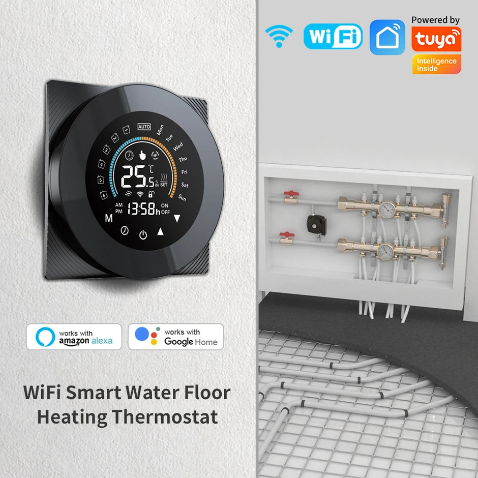 Tuya Wifi Thermostat Electric  Digital Touch Temperature Control