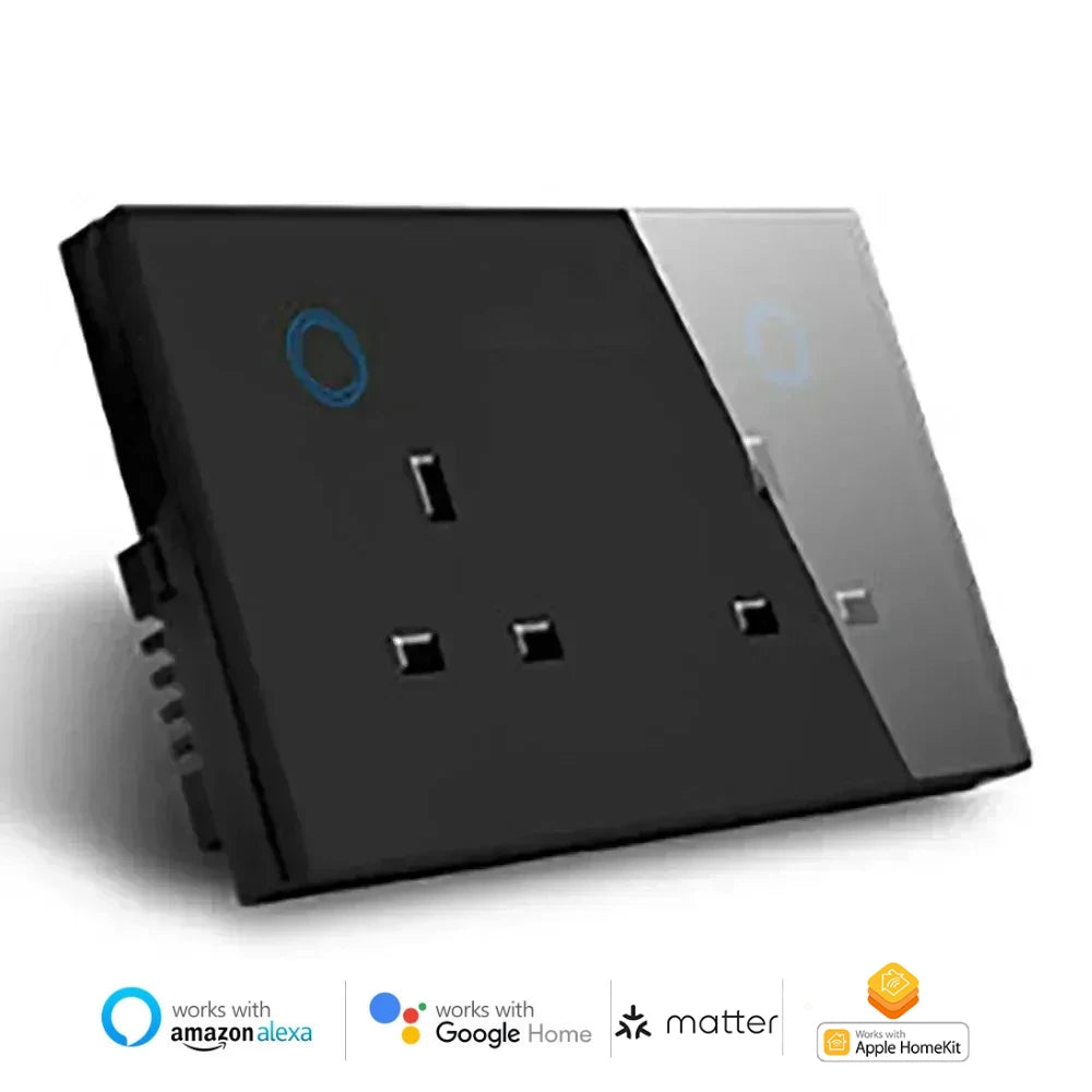 Melery Matter Smart Things Tuya USB Type C PD 20W Wall Socket