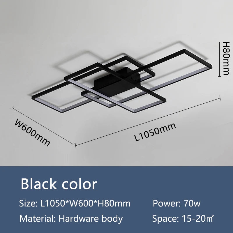 Alexa Smart Home Modern Led ceiling lights