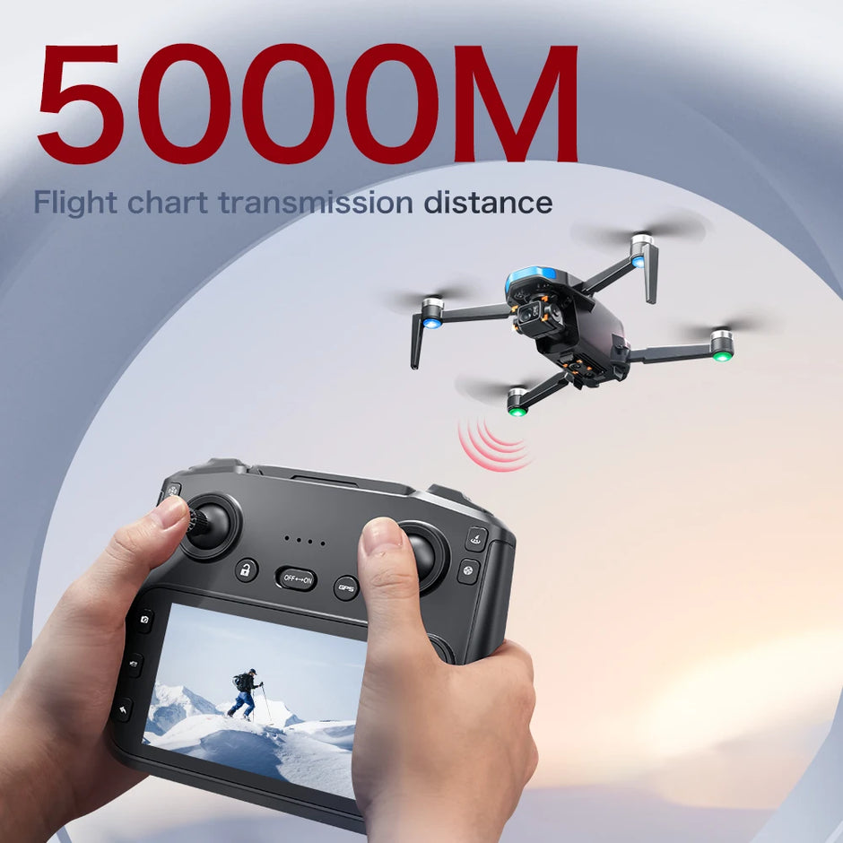 S-X1 MAX GPS Drone Professional 4K Camera Large Screen Remote Control Folding Drone