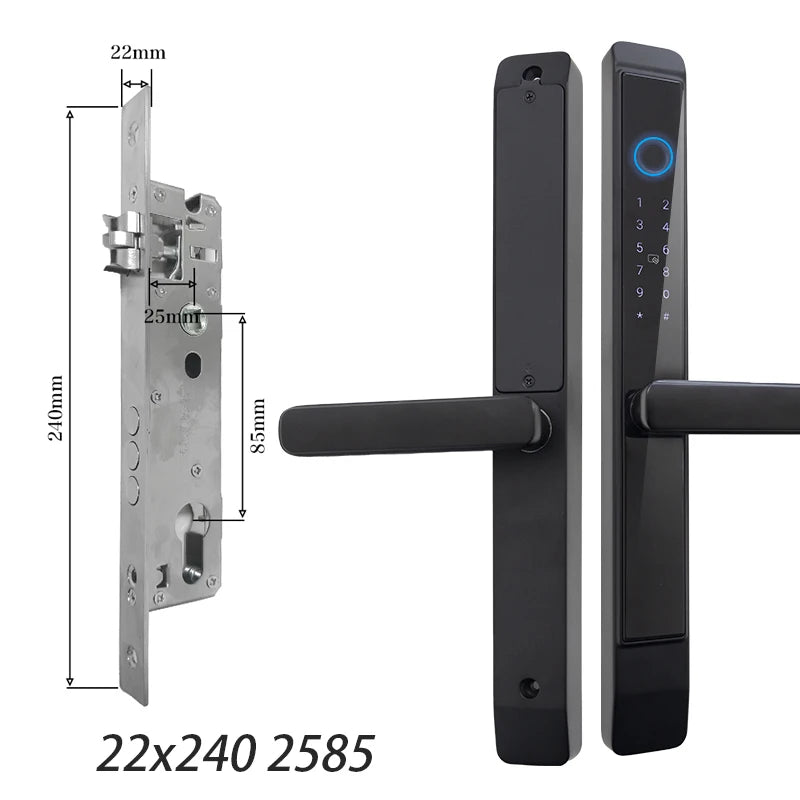 TTlock IP66 Waterproof Sliding Door Lock