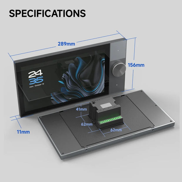 Tuya Intelligent Wall-Mounted IPS Control Panel - High-Quality WIFI Android Home Security Alarm System