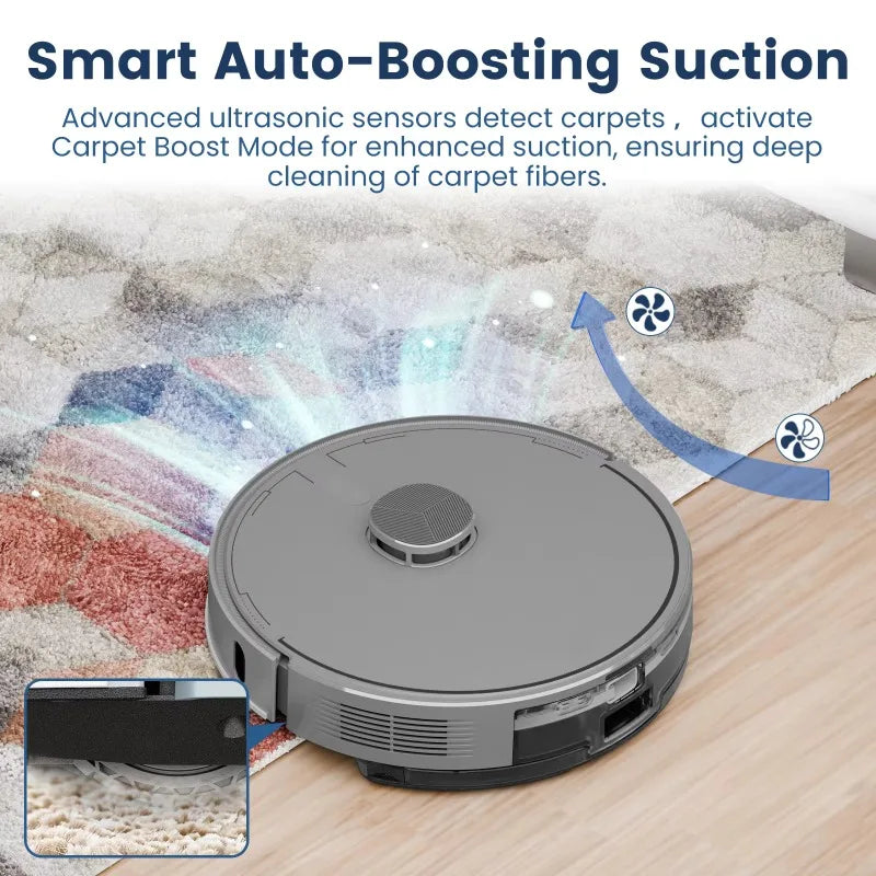 Professional Dry and Wet Automatic Recharge Water Mop Floor Robot Vacuum Cleaner