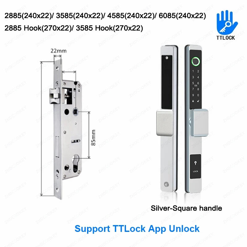 ZHDCOOKEY Electronic Door Lock